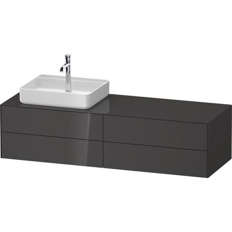 DURAVIT WT4867LH1H10010 Console-WTU wh White Tulip 550x1300x