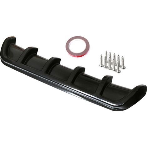 Zoternen Universal-Diffusor für die Heckstoßstange, 6 Flossen, Haifisch-Stil, Heckspoiler