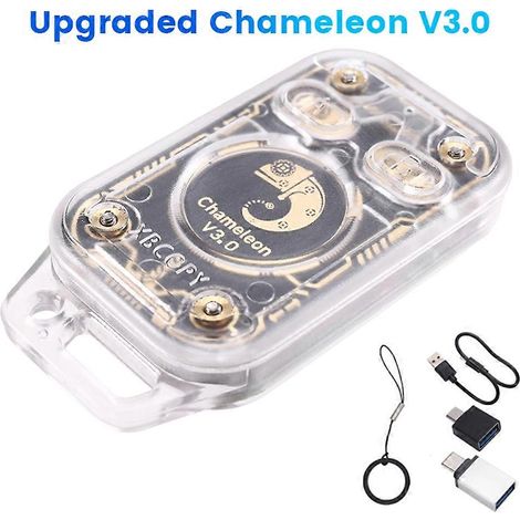 Le simulateur de lecteur de puces intelligentes RFID Chameleon V3.0 amélioré prend en charge la copie d'étiquettes de cartes à puce ID IC 125 kHz et 13,56 MHz ainsi que la lecture et l'écriture NFC. (1/5)