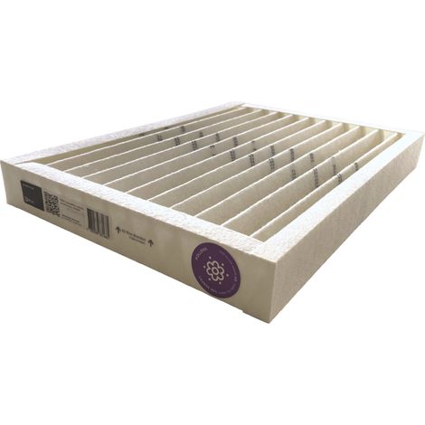 Filtres compatibles caisson ISO-BOX PAUL DN160 Contenu : - 1 Filtre G4 (40mm d'épaisseur) , (1/2)