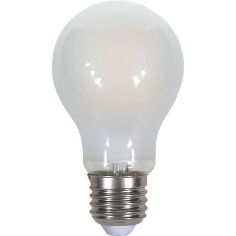 V-TAC LED-Glühbirne E27 5W 120LM/W A60 Filament Satin Kaltweiß