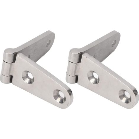 Precision Steel Hardware Hinges Marine Mirror Polish Heavy Hinge holes