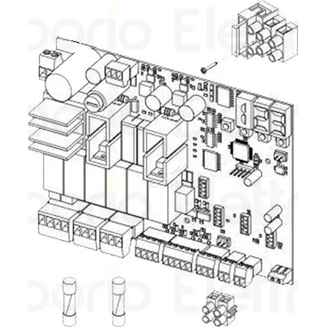 came kit de remplacement zl65 du zl180 88006-0102 (ex code 3199zl180) (1/5)