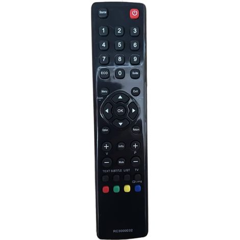 Control remoto rc3000e02 Reemplace el control remoto de TV Thomson rc3000e02 para el control remoto de TV universal Thomson 40FT2253 48FA3203 55FT5643 24FW4325 32FU5253 32HZ5233 32HW3324 40FS5246 40FW (1/5)