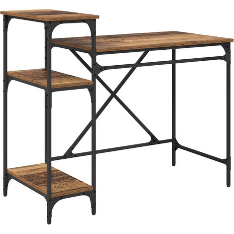 Maison Exclusive - Scrivania Legno vecchio 105 x 50 x 90 cm Legno multistrato