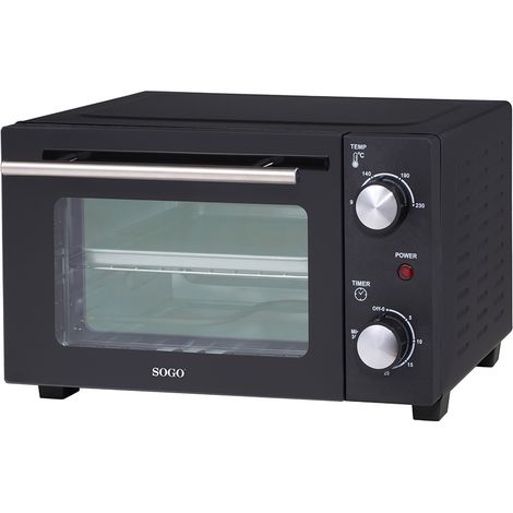 Horno sobremesa 10L SOGO SS10530 Negro (1/4)