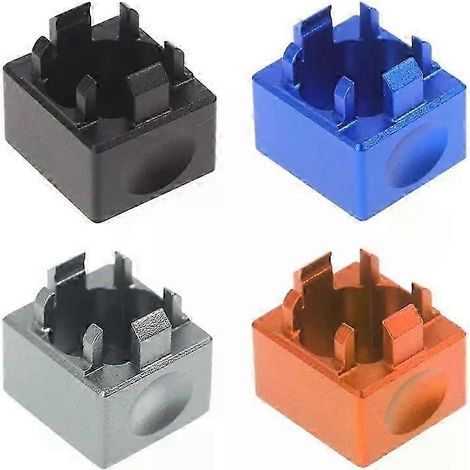Schalteröffner für mechanische Tastaturen, Tastenkappenöffner aus Aluminiumlegierung, Schalterabzieher aus Metall, Wellenabzieher-JXLGV (1/5)