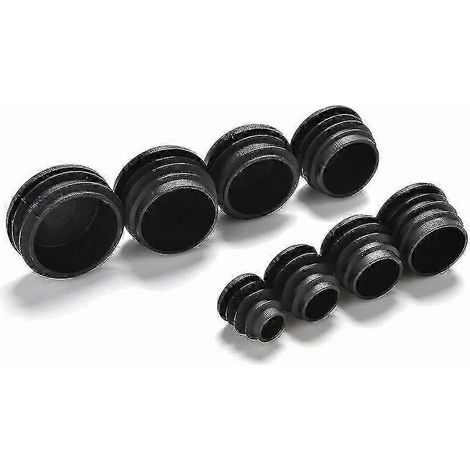 Embout de protection en PVC pour pied de meuble, cache-embout rond pour tube et tuyau (1/4)