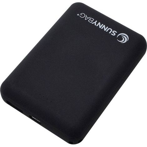 SunnyBag compact10000 Powerbank (batterie supplémentaire) 10000 mAh Li-Ion noir affichage du statut A372302 (1/5)