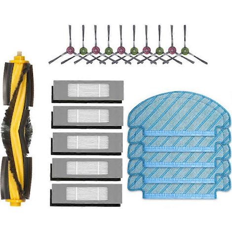 Brosse latérale principale, filtre HEPA et serpillière pour aspirateur robot Yeedi Vac Max/ Vac Station/ Vac Hybrid/ Vac 2/ Vac 2 Pro (1/5)