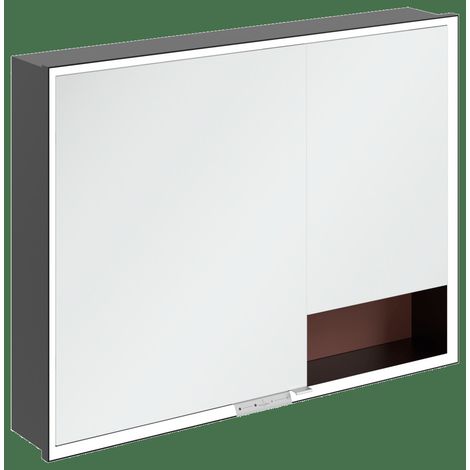 Villeroy & Boch B48210AH Armoire à miroir encastrable My View+ B48210 (1/2)