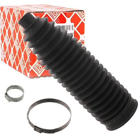 Jeu de 2 soufflets de direction - Plastique robuste - Protection étanche - Pour Ford Galaxy Mondeo Volvo S60 XC60 - Longueur 195 mm (1/5)