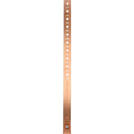 Collier pour descentes de gouttière 60-150 mm Cu avec alésage diamètre 10,5 mm