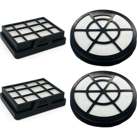 Filtre pour Bosch remplacement filtres 17006053/17001740/12025213 [Lot 4] compatible Aspirateur Bosch BBZ152EF série 2 (BGC05…,BGS05…) Phonillico® (1/5)