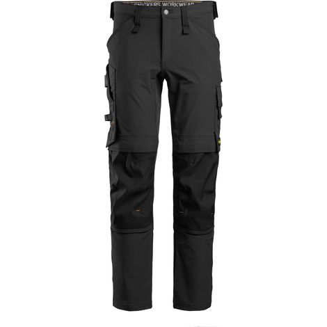 PANTALONE FULL STRETCH  TG. 52 NERO (1/2)