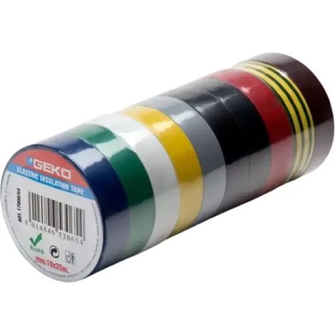 Isolierband gelb19 mm x 25 m aus PVC