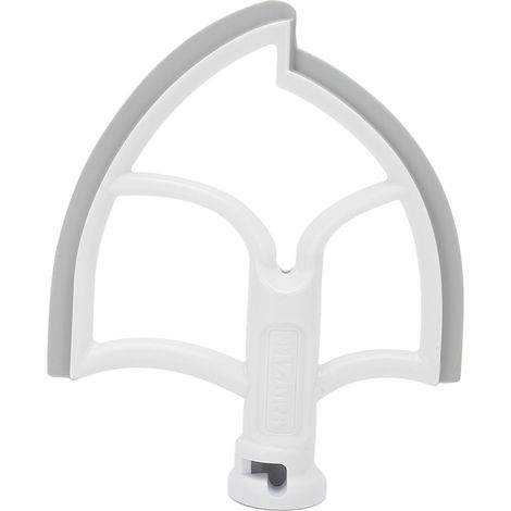 Frusta piatta per impastatrice KitchenAid, frusta a paletta con raschietto in silicone (1/5)