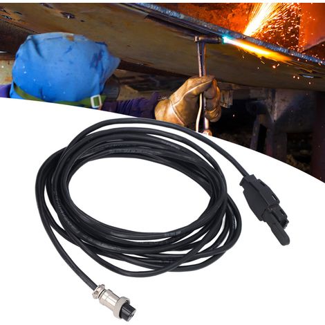 Disparador de microinterruptor para antorcha TIG con cable y conector de aviación, longitud 4,3 metros (14,11 pies). (1/5)