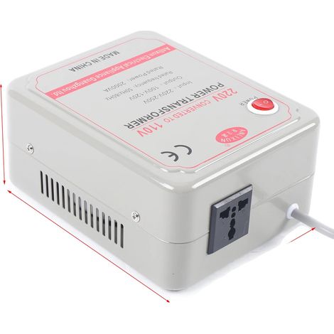 Transformateur de puissance, convertisseur de tension 220V-250V à 110V-120V