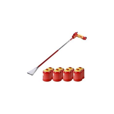 ROTHENBERGER Industrial  Ecogiardiniere Premium  + 8x  Topgas 450  cartucce -  1500004964
