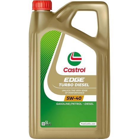 EDGE Turbo Diesel 5W-40 Huile moteur synthétique avancée, 5L (1/5)