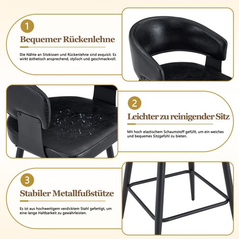 Fauteuil de salle à manger rembourré moderne avec dossier et accoudoirs, chaise minimaliste pour maison, cuisine, hôtel, showroom, style scandinave du milieu du siècle (1/5)