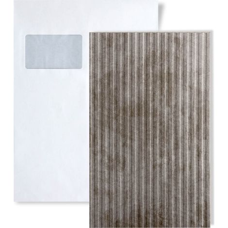 1 PIEZA DE MUESTRA S-29303 WallFace BRIDGE METALLIC USED Steel LEATHER Collection  MUESTRA Panel de pared en tamaño aprox DIN A5