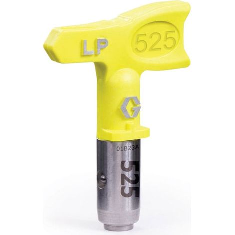 Graco – Pistolet à peinture sans air basse pression 0,025 pouce – Jet éventail 10-12 pouces – Technologie SmartTip – LP525