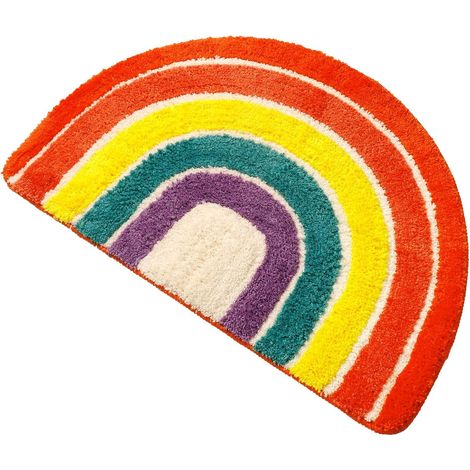 Tapis de Bain Arc-en-Ciel Antidérapant Absorbant (50x80 cm) (1/5)