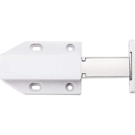 Sollbry Poussoir Push to Open Jiayi Lot de 2 Aimant Poussoir Porte Placard Poussoir Tiroir Push Pull Latch pour Armoire Loquet Magnetique Pousse,blanc (1/5)