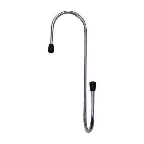 GANCIO S MULTIUSO 684 MINUTEX - ACCIAIO ZINCATO FINALE TAPPO IN PVC H.CM 18- 24 pezzi
