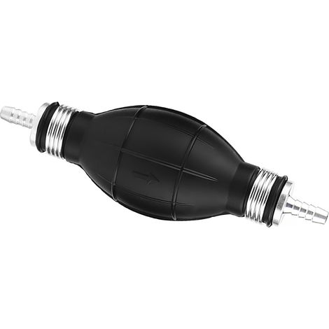 6-mm-Gummi- und Aluminiumschlauch-Kraftstoffpumpe mit manueller Primerbirne für Benzinboote, Außenbordmotoren, Autos und Marinefahrzeuge (1/5)