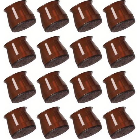 Protections de sol anti-bruit et anti-rayures pour pieds de chaise, embouts en feutre de silicone pour pieds de chaise, protections pour pieds de table et de chaise, protège-pieds de table (1/5)