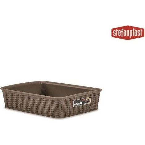 Panier Élégance Tortora 25x19 cm H 6 Stefanpl