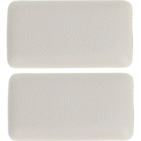 Coussinet de Console Centrale Auto Beige en Microfibre et Cuir PU, Repose-genou et Coude Souple pour Voiture, Protection Confortable pour Conducteur et Passager (1/5)