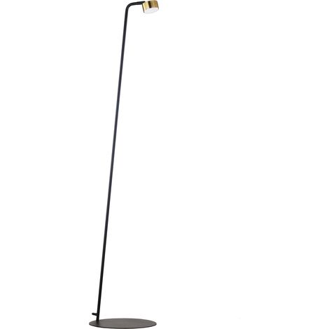 Lampadaire moderne noir et doré BAR Sigma Lighting à spot orientable GX53 12 W (1/3)