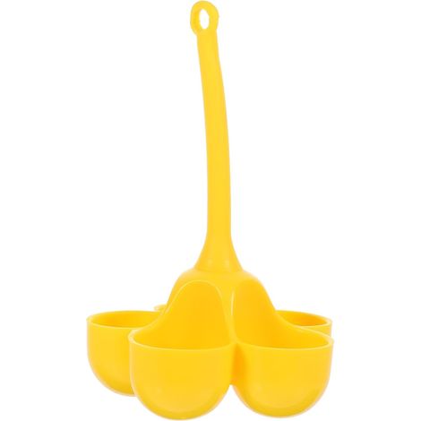 à œufs en silicone peu encombrant et pratique avec support à