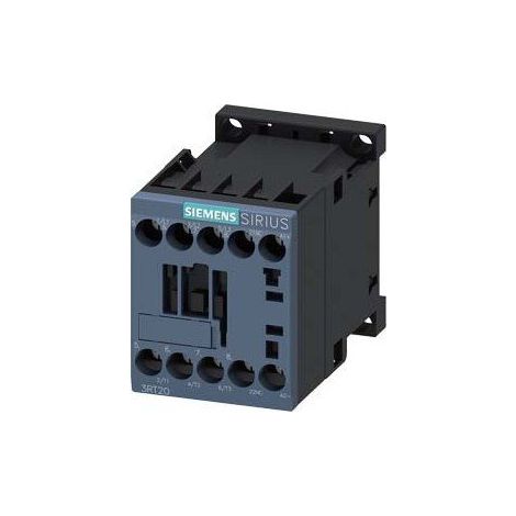 Contactor de potencia 9A 3P 24V CC 0Z 1R S00 3RT2016-1BB42