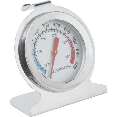 Ofenthermometer aus Edelstahl mit Zeiger, Küchenthermometer mit hoher Genauigkeit (1/5)