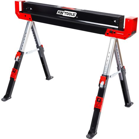 Support d'atelier awtools adjustable workbench support acier 600 kg (1/3)