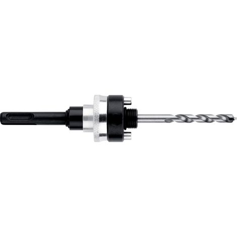 Metabo Adapter SDS-plus 5/8-18 UNF, Ø 32-152 mm, HM, für Lochsägen, incl. Zentrierbohrer (1/3)