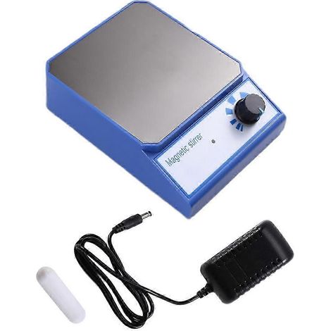 Agitateur magnétique professionnel pour un mélange et une homogénéisation efficaces. Capacité d'agitation maximale : 3 000 ml. Prise européenne. (1/5)