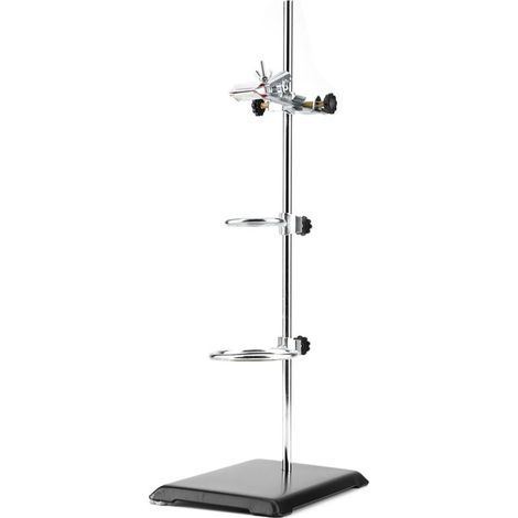Supporto da laboratorio, piattaforma di supporto, morsetto per fiale, supporto per strumenti da laboratorio (1/5)
