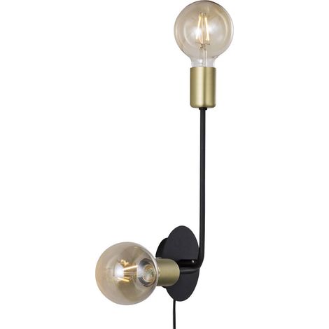 Applique murale JOSEFINE Métal Noir, H.36.18 - IP20 - E27 /Nordlux Intérieur