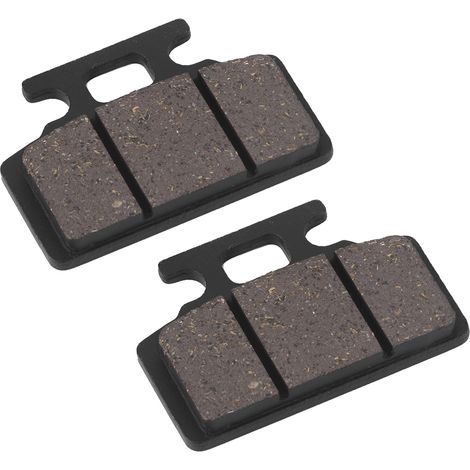 Une paire de plaquettes de frein à disque avant adaptées aux scooters/cyclomoteurs/quads/motos/scooters GY6 50cc (1/5)