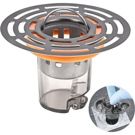 -Clapet Anti Odeur, Anti Odeur Douche Bouchon pour Sol De Douche, Noyau Déodorant De Siphon De Sol, Anti Reflux, pour Utilisation dans Les Cuisines, Salles De Bains, Salles De Machines A Lave (1/4)