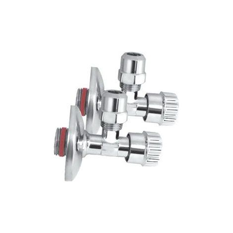 Primaster Eckventil 1/2 x 3/8 chrom mit Dichtung 2 Stück Ventile