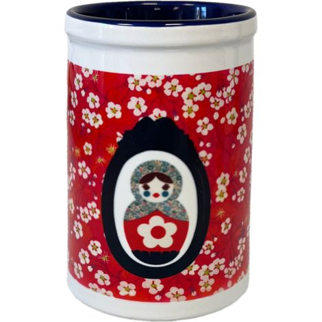 Porte ustensiles de cuisine Matriochka Cbkreation