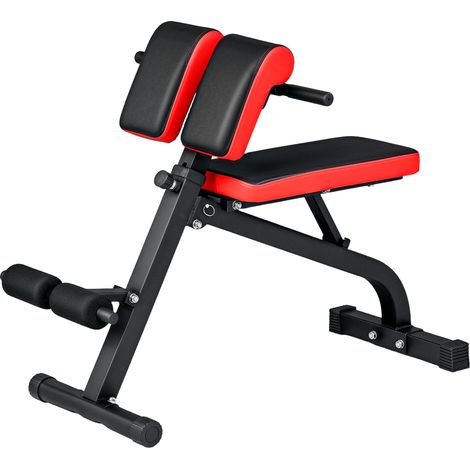 Banc de musculation pliable banc multifonction pour entraînement coussin réglable 8 positions 103 x 65 x 67-98 cm noir (1/5)