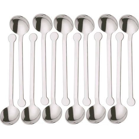 Abert Riflesso set 12 cucchiaino moca acciaio inox 18/10 10.5 cm